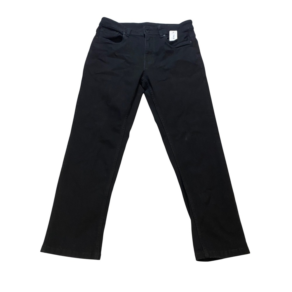 TPJ Athletic Fit Black Denim Jeans Mens 33x28 JU9T3BBDT28 Stretch Cotton Blend